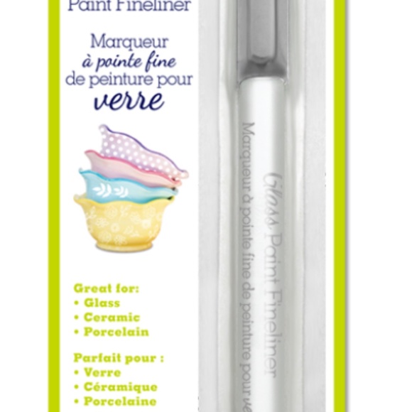 Glass Paint Fineliner Marker 3ml (Silver) - Picture 5 of 5